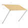 Dakota Fields 200cm W x 150cm D Fabric Cover Retractable Patio Awning