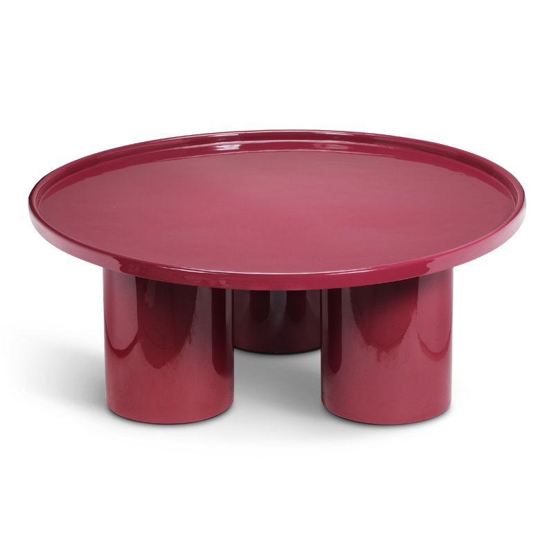 Sofia Coffee Table, Plum