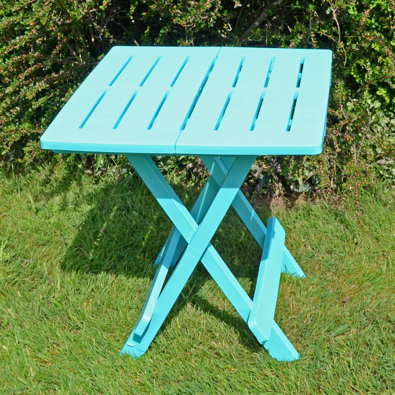 Garden Side Table, Blue