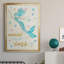 Mermaid Kisses - Peinture sur toile encadrée-2105961836-2105961833