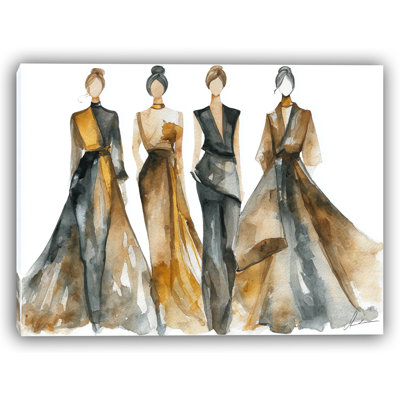 Runway Radiance - impression sur toile tendue