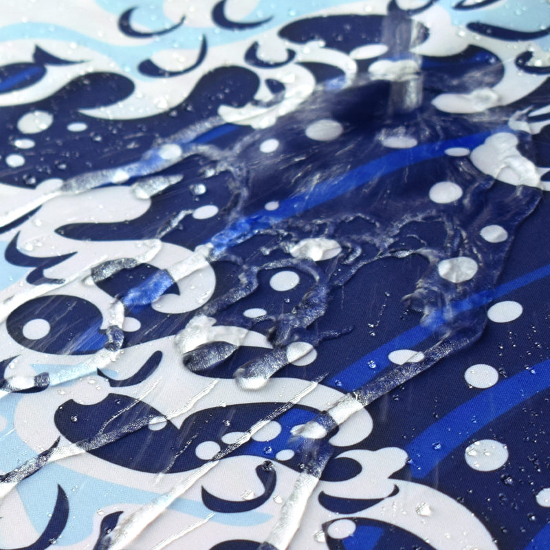 Japanese Themed Shower Curtain 72X72 Inches