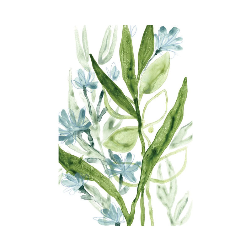 Meadow Blues I by June Erica Vess - Wrapped Canvas Print, 66.04 cm H x 45.72 cm W x 3.175 cm D