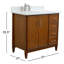 Ensemble de meuble-lavabo simple 37 po