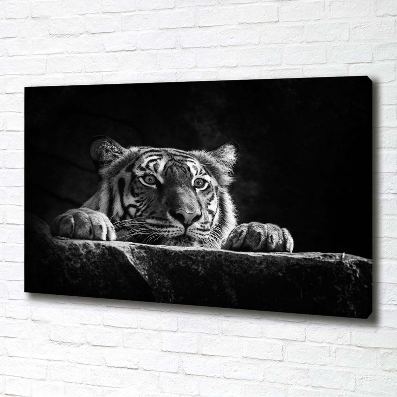 Tiger 1 Piece Wall Art on Canvas