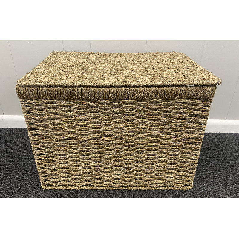 Brambly Cottage Seagrass Decorative Bin, 33 x 46 x  31 