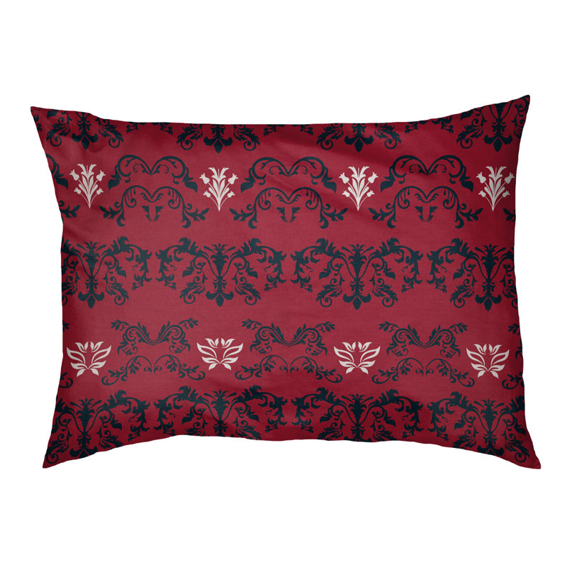 Lit pour chat Houston Houston, Taille moyenne - L 32,5 po x l 42,5 po, Rouge / noir / blanc / noir