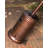 Fire Sense Patio Heater with Wheels 46,000 BTU Output Electronic Ignition System Propane Heater-aged chestnut-34192864
