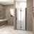 Tempered Glass Bifold Shower Door