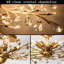Jamei 5 - Light 80cm Dimmable Crystal Semi Flush Mount-1752915275