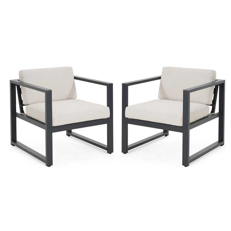 Ensemble de 2 chaises d'extérieur Navan