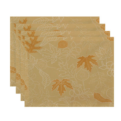 Maxson Polyester Floral Rectangle Placemat