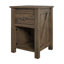 Table de chevet Farmington, rustique
