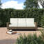 Arlette Wicker Outdoor Sofa with Sunbrella Cushions