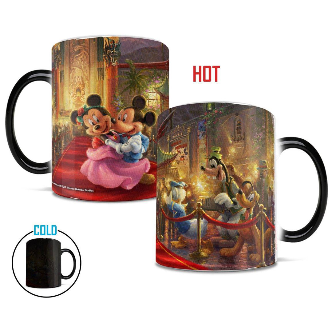 Mickey and Minnie in Hollywood Coffee Mug Morphing Mugs