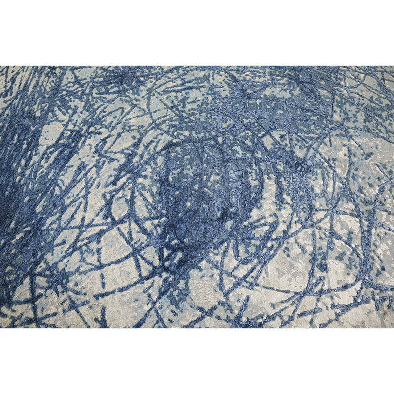 Abstract Area Rug, Rectangle 10' x 14'