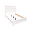 Très grand lit blanc oriental, tête de lit haute et panneau de particules, mobilier de chambre à coucher moderne, conception unique, pièce de décoration-1660576765