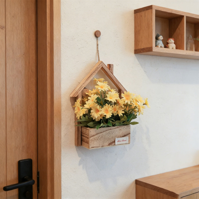 Wall-Mounted Artificial Flower