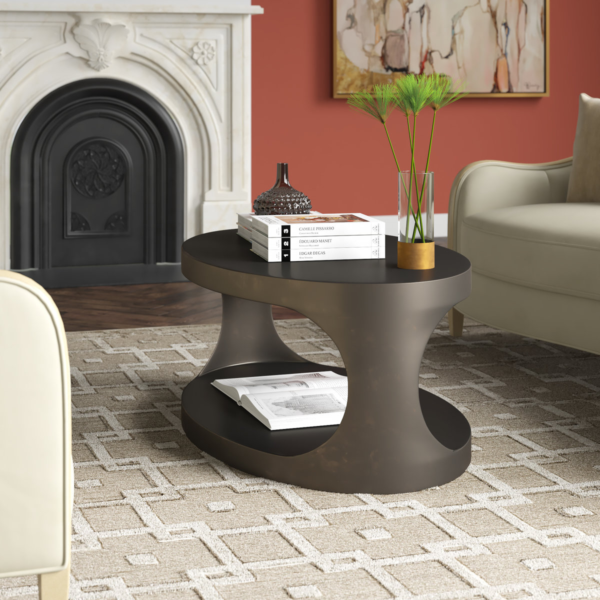 Noir Eclipse Coffee Table - Thumbnail 2