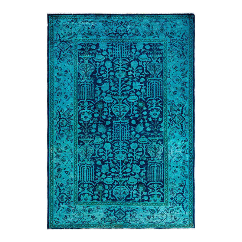 Emelia One-of-a-Kind 5' 2" X 7' 6" Hand Knotted Area Rug