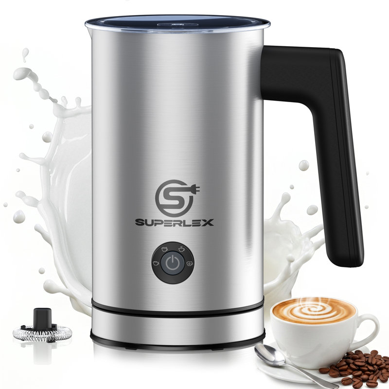 SUPERLEX Stainless Steel Automatic Milk Frother