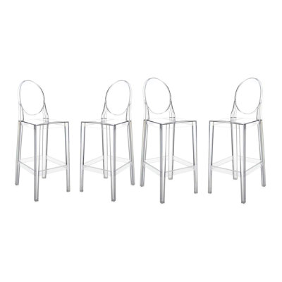 Tabouret transparent