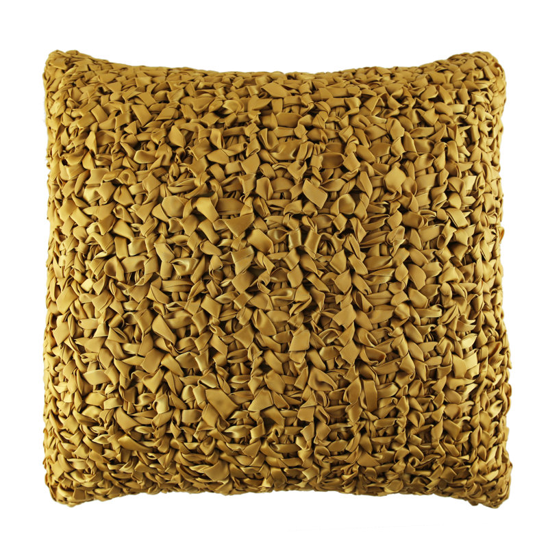 Throw Pillow, Gold