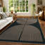 Tapis d'extérieur moderne en faux jute avec envers antidérapant, tapis de patio lavable pour terrasse, cour et intérieur-1952344270
