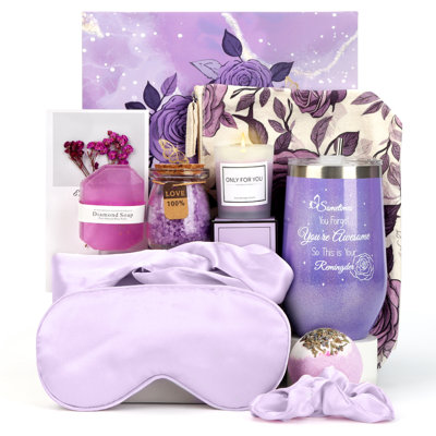 Aromatic Lavender Spa Pampering Gift Box Set
