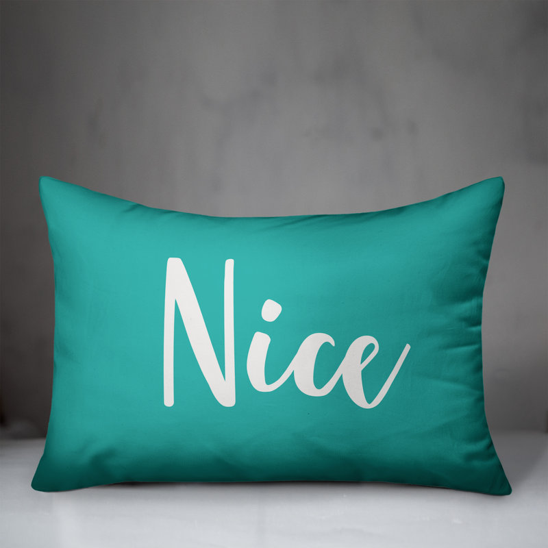 Joli coussin lombaire, Bleu sarcelle