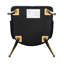 Fauteuil à oreilles en velours khanya-449638258