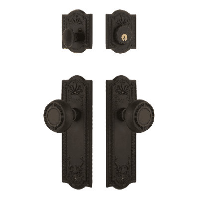 Nostalgic Warehouse Meadows Entry Set with Mission Knob