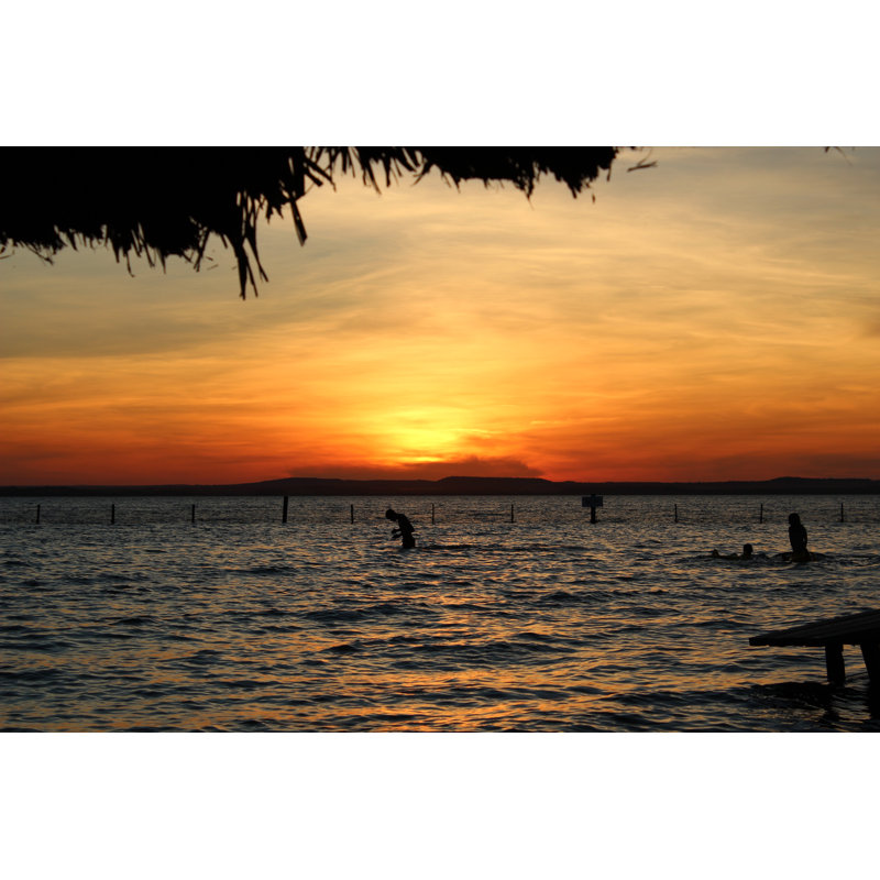 Sunset by WellingtonAnjos - Wrapped Canvas Print, 51cm H x 76cm W