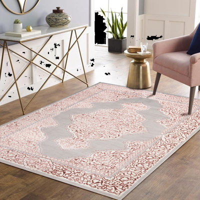 Brecklin Abstract Berber Area Rug
