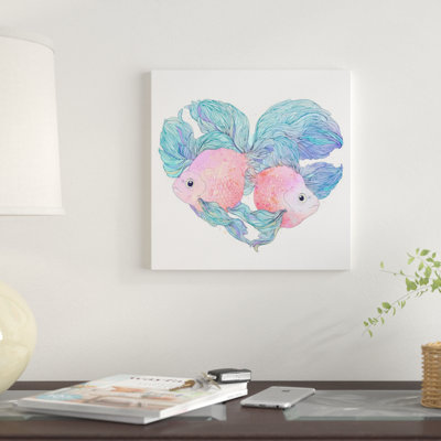 « carassius », impression sur toile