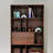 High quality black walnut bookcase