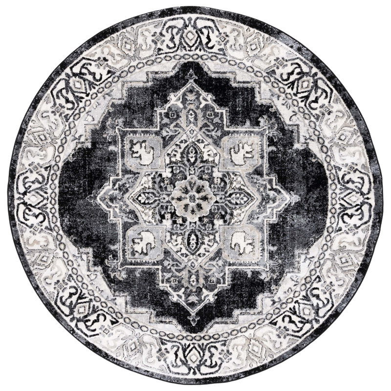 Tapis oriental Brentwood Performance, Rond 6 pi 7 po