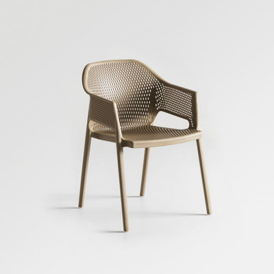 Minush Stacking Patio Dining Armchair