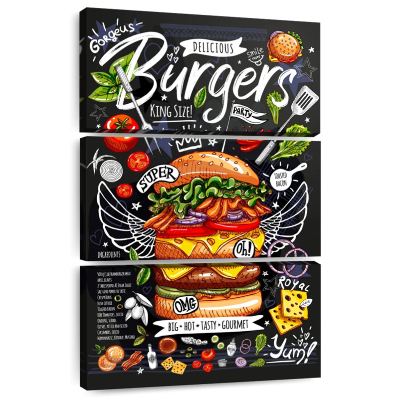 Yarlin King Size Burger, 32" H x 20" W