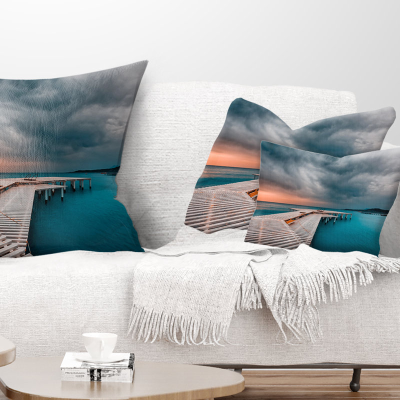Coussin lombaire "à la mer"