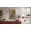 Golden Koi Rising Japandi - Wrapped Canvas-1592404064-1592404895