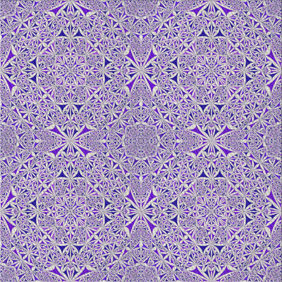 Tapis décoratif violet Damas