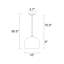 Levon 1 - Light Pendant