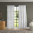 Solano Linen Semi Sheer Curtain Single Panel-67456581-67456584