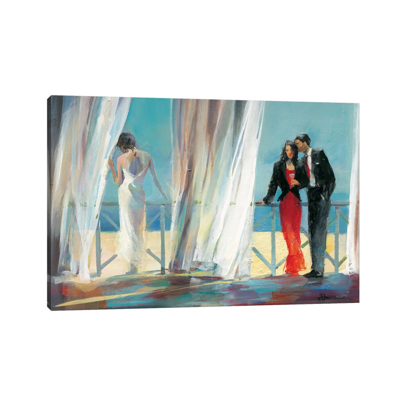 Dreaming About I 1 Piece Wrapped Canvas Painting, 30.48 cm H x 45.72 cm W
