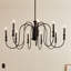 Lustre noir 9 lumières Karthe-1719730105