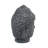 BUDDHA Head 42cm Grey Charcoal Effect
