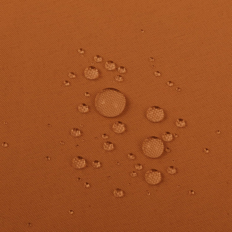 Doublure de rideau de douche en vinyle couleur unie extra longue, Orange brûlé