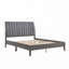 Lit tapissier en velours-294596326
