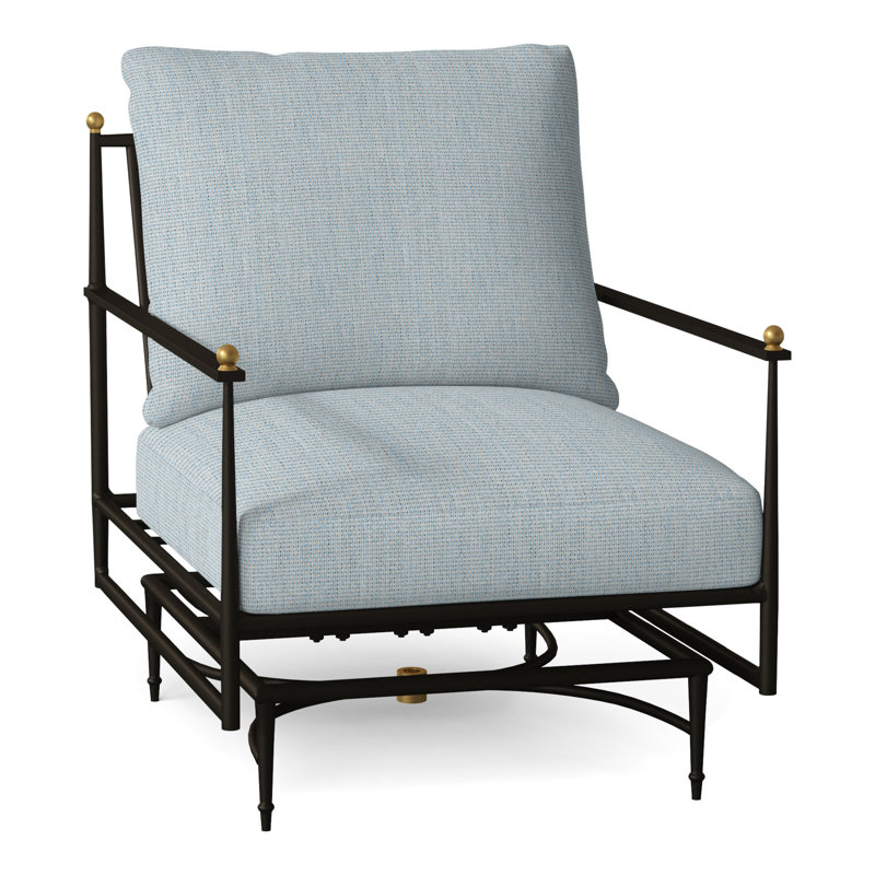 Méridienne en aluminium Roma, Pas de soudure, Perigold Play Sky, Standard Plus